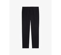 The Kooples Mens The Kooples Straight-Leg Regular-Fit Wool Trousers Black 36