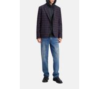 The Kooples Plaid Jacket With Leather Elbow Pads Carreaux size 52 | Single Breasted Coats Outlet | Men | White 52
