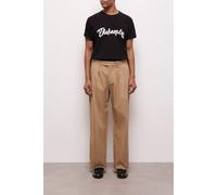 The Kooples Pleated Trousers With Turns Camel size 50 | Tailored Trousers Outlet | Men | White 50