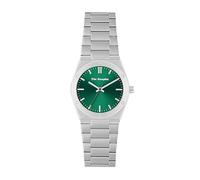 The Kooples - Porthole Modern Watch - Quartz Watch Movement - Case Width: 34 mm - Stainless Steel - 5 ATM, Green, one size, bracelet