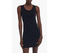 The Kooples Robe Jacquard Logo All Over Black Dark Grey size 36 | Mini Dresses Outlet | Women | Black 36