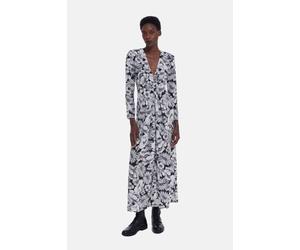 The Kooples Robe Longue En Romantic Garden Black White size 36 | Maxi Dresses Outlet | Women | Black 36