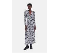 The Kooples Robe Longue En Romantic Garden Black White size 38 | Maxi Dresses Outlet | Women | Black 38