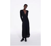The Kooples Robe Longue Jacquard Pearls Black size 38 | Maxi Dresses Outlet | Women | Green 38