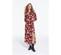 The Kooples Robe Longue Wild Blossom Red / Yellow size 36 | Maxi Dresses Outlet | Women | Red 36