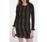 The Kooples Robe Smock Stripy Leopard size 40 | Mini Dresses Outlet | Women 40