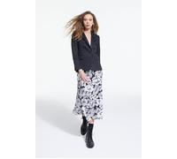 The Kooples Romantic Garden Long Skirt Black White size 40 | Midi Skirts Outlet | Women | Black 40