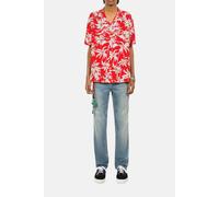 The Kooples Short-sleeved Shirt With Shark Neck Red/white size S | Casual Shirts Outlet | Men | White S