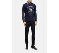 The Kooples Short-sleeved T-shirt With Snake Print Washed Navy size S | Print T-Shirts Outlet | Men | White S