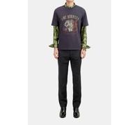 The Kooples Short-sleeved T-shirt With Tiger Print On The Front Carbone size S | Print T-Shirts Outlet | Men | White S