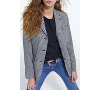 The Kooples Single Molle Jacket Black White size 38 | Blazers Outlet | Women | Black 38