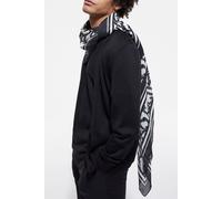 The Kooples Square Scarf With Feather Pattern Ecru size OS | Scarves Outlet | Unisex | White OS