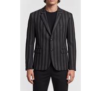 The Kooples Straight-cut Jacket With 3 Buttons & 3 Pockets Black Grey size 52 | Suit Jackets Outlet | Men | White 52