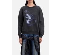 The Kooples Sweat Wash With Wolf Print Black Washed size 34 | Sweaters Outlet | Women | White 34