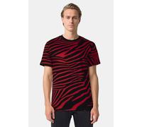 The Kooples T-shirt Mc Allover Zebra Red/black size S | Print T-Shirts Outlet | Men | Red S