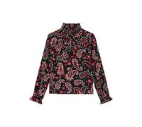The Kooples Top Evase A Col Smocke Black-red size 36 | Blouses Outlet | Women | Black 36
