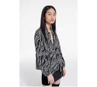 The Kooples Top Lavaliere Pearls Black White size 38 | Blouses Outlet | Women | Green 38