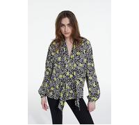 The Kooples Top Lavaliere Wild Blossom White Ecru / Yellow size 36 | Blouses Outlet | Women | White 36
