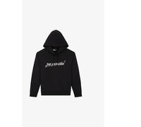 The Kooples Womens Bla01 Graphic-print Rhinestone-embellished Cotton-jersey Hoody M
