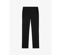 The Kooples Womens The Kooples Tailored Slim-Fit Mid-Rise Wool Trousers Bla01 12