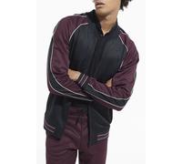 The Kooples Zip-up Sweatshirt With Raglan Sleeves Burgundy size M | Bomber Jackets Outlet | Men | White M