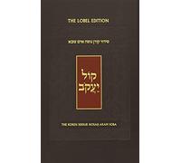 The Koren Kol Yaakob Siddur, Sepharadim