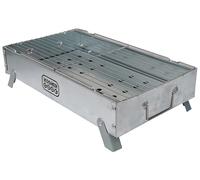 The Kosher Cook Portable Charcoal Grill - Portable Bbq Grill - Reusable Charcoal Grill with Folding Legs - Kosher No Tevilah Required