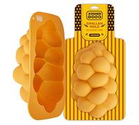 Silicone Braided Challah Pan - Perfect Challah Bread Braid Baking Mold, No Shaping Required - Medium