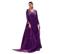 The kurti bazaar Pakistani Ready To Wear Long Style Anarkali Gown Dress Indian Salwar Kameez Suits, Choice 3, 54
