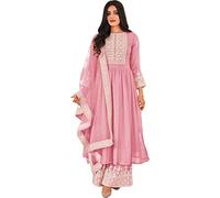 The kurti bazaar Party Wear Indian Pakistani Designer Ready to Wear Salwar Kameez Sharara Plazzo Suits, Choice 5, 50