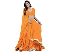 The kurti bazaar Stitched Designer Pakistani Indian Reception Event Party Wear Lehenga with Dupatta Choli, Mustard Yellow, ( 8 US Medium ( Chest-40 Waist-36 Hips 42 )