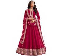 The kurti bazaar Women's South Asian Wear Indian Pakistani Designer Shalwar Kameez Gown Dupatta Suits, Choice 2, 52