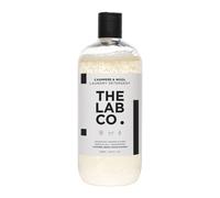 The Lab Co. Cashmere and Wool Laundry Wash 500ml. Non-Bio washing detergent for woollens to be use in your washing machine or handwashing. Scented with Cinnamon, Myrrh and Cedarwood. Up to 32 washes.