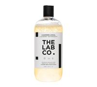 The Lab Co. Cashmere and Wool Laundry Wash 500ml. Non-Bio washing detergent for woollens to be use in your washing machine or handwashing. Scented