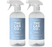 The Lab Co. Fabric & Room Spray | Eliminates Bad Odours | Neutralises Nasty Smells | Anti-Bacterial | Soothing Fragrance with Linen Chamomile White Rose Essential Oils | 500ml (Pack of 2)