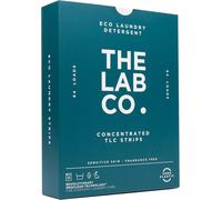 The Lab Co. Laundry Detergent Strips Sheets Eco Ultra-Concentrated Non-Bio Fragrance Free Unscented Sensitive Skin. Hand and Machine Washing. For 64 Loads