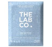 The Lab Co. Laundry Detergent Strips Washing Sheets | Eco Ultra-Concentrated | Non-Bio for Sensitive Skin | Non-Toxic Fragrance | EDC-Free | Lab-Tested | Soothing Linen Chamomile White Rose | 32 Loads