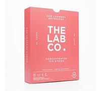 The Lab Co. Laundry Detergent Strips Sheets Eco Ultra-Concentrated Non-Bio Energising Grapefruit & Pink Peppercorn for Hand and Machine Washing. For 64 Loads