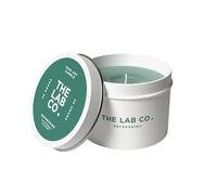 The Lab Co. Tinned Candle 180g 30hrs Burn Time. Refreshing Fragrance with Lime Peppermint Cucumber. 100% Vegan Soy Wax, Green