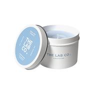 The Lab Co. Tinned Candle 180g 30hrs Burn Time. Soothing Fragrance with Linen Chamomile White Rose. 100% Vegan Soy Wax