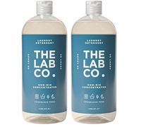 The Lab Co. Non-Bio Concentrated Laundry Detergent | 40 Loads, 1L | Non-Toxic Fragrance | Unscented, Fragrance Free, Odourless | Plant-Based, Vegan, Cruelty-Free, Sensitive Skin Safe (Pack of 2)