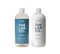 The Lab Co. Non-Bio Concentrated Laundry Detergent and Fabric Conditoner Duo. Fragrance Free Unscented 1 Litre 40 Loads No Perfume Sensitive