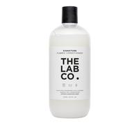 The Lab Co. Signature Laundry Conditioner 500ml. Plant based and Non-Bio Laundry Softener. Fragranced with Lavender and orange rind. For up to 32 washes