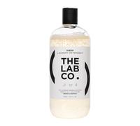 The Lab Co. Sleep Wash 500ml. Fragranced with wild lavender and chamomile. Plant Based and Non-Bio. Concentrated for up to 32 Washes. For bedding and sleepwear.