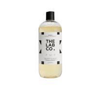 The Lab Co. Sports Laundry Wash. 1 litre for up to 64 washes. Cuban Grapefruit and Ylang Ylang. For active-wear and swimwear. Non-Bio detergent suitable for hand-wash and machine washing.