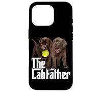 The Lab Father Chocolate Lab Dad Labrador Dad Case for iPhone 16 Pro