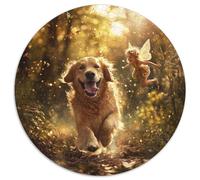The Labrador Retriever 1000 Piece Animation Jigsaw Puzzles What Happens Next Beautiful Decoration for Adults And Kids 1000pcs (67.5x67.5cm)