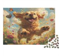 The Labrador Retriever 1000 Piece Jigsaw Puzzle for Adult Kids Toy Intellectual Game Educational Game for Adult Child Stress Relief Home Decoration Jigsaw Puzzles 1000pcs (75x50cm)