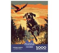 The Labrador Retriever 1000 Piece Jigsaw Puzzles for Adults And Kids Challenging Games Home Decoration Creativity & Gift Giving 38x26cm/1000pcs