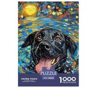 The Labrador Retriever 1000 Piece Jigsaw Puzzles for Adults Challenge High Difficulty Home Decoration Creativity & Gift Giving 38x26cm/1000pcs